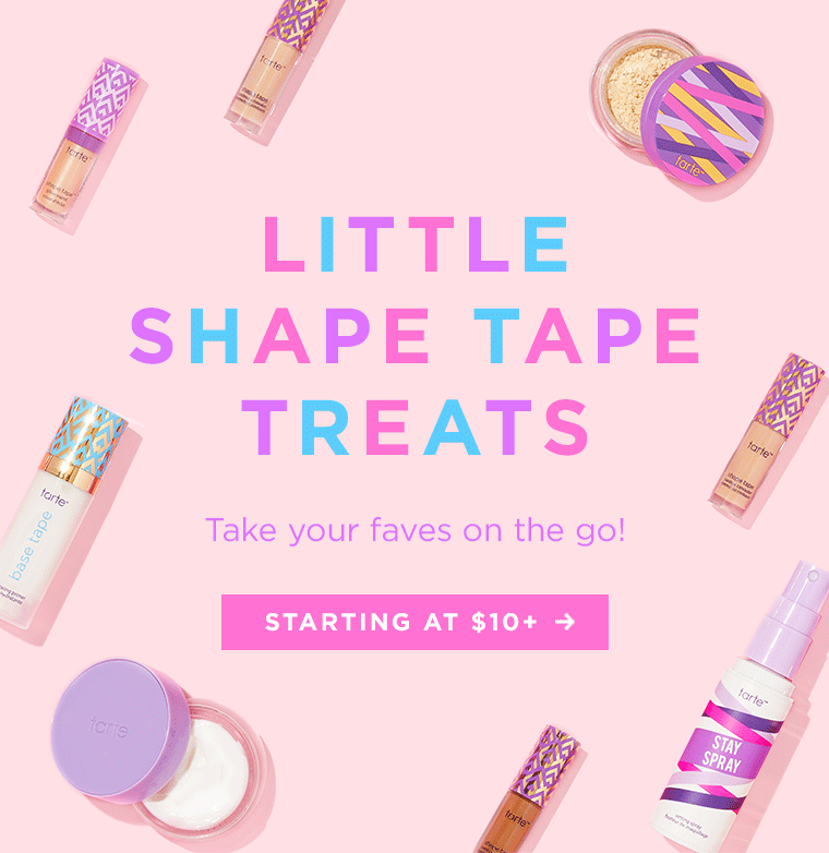 LITTLE SHAPE TAPE TREATS. Take your faves on the go!